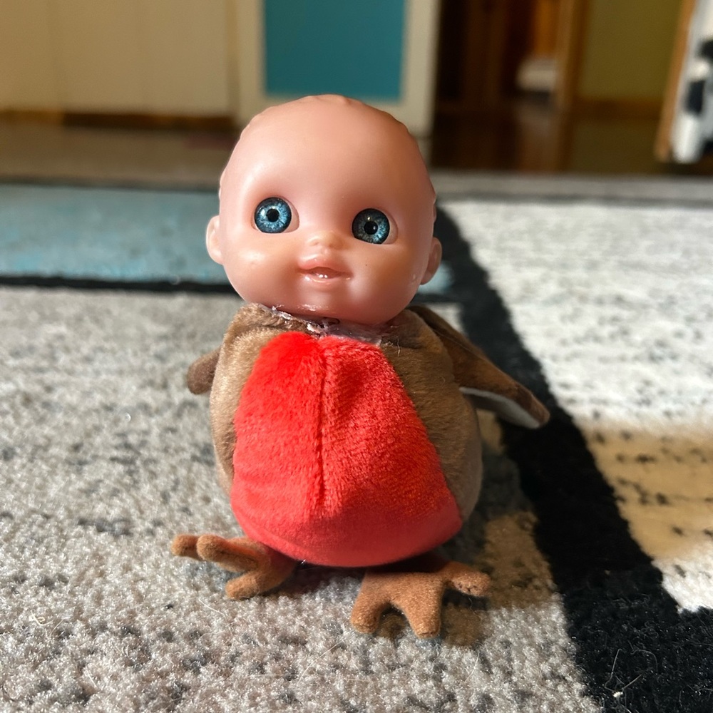 handmade bird baby